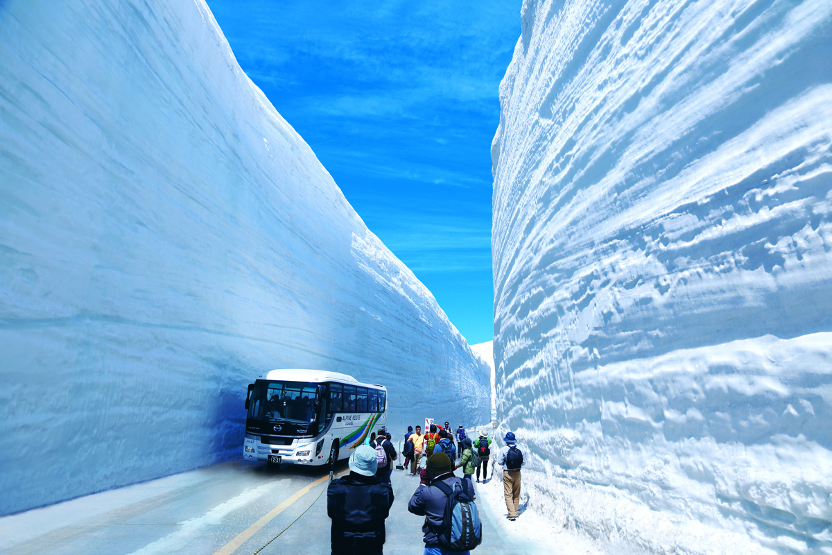 雪の大谷ウォーク